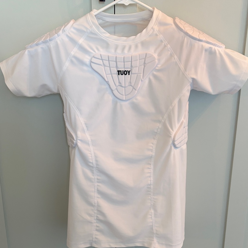 TUOY White Padded Athletic Shirt